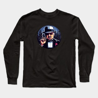 8BIT Vito Corleone Long Sleeve T-Shirt